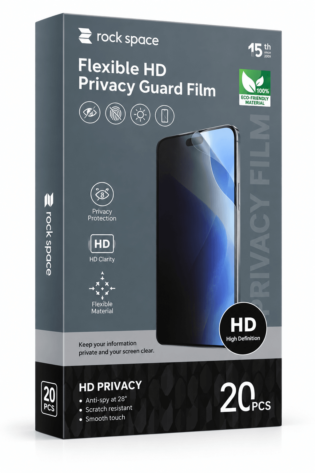 Privacidad HD T/S Rock Space - imagen pendiente