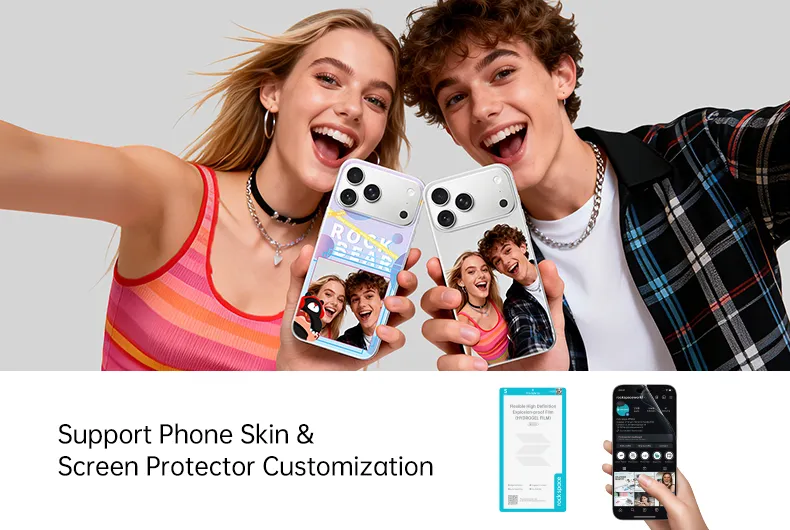 Skins personalizadas y protectores para teléfono